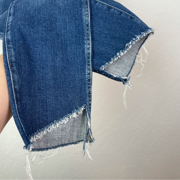 Madewell 10" High-Rise Skinny Jeans: Cutout Tulip Hem Edition - Picture 6 of 16